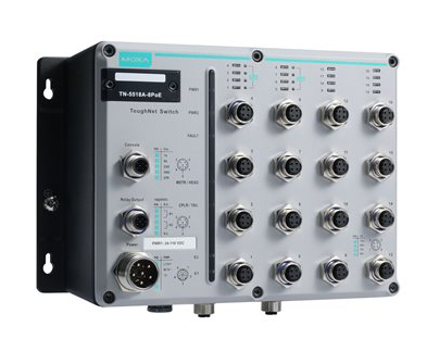 EN 50155認証 16+2Gポートギガビットイーサネット/8PoEスイッチ