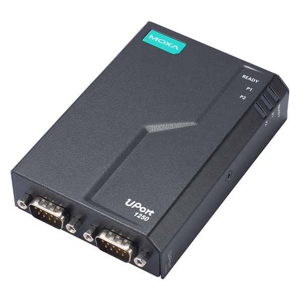 2ポート RS-232/422/485 USB 3.2- シリアルコンバーター、-40～75℃