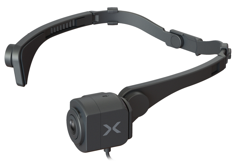 ウェアラブルカメラ用折り畳み式ヘッドマウント