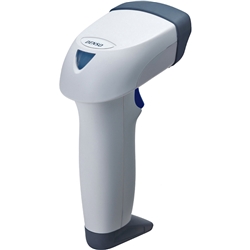 ハイブリッド2次元コードスキャナ 標準 RS232Cインターフェース ACアダプタ付 LED ホワイト