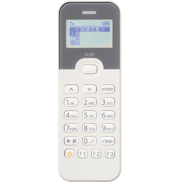 液晶&テンキー付データコレクタ、WLANモデル