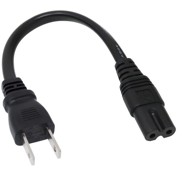 ACアダプタ用電源ケーブル 0.18m