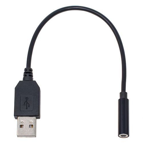 USBオーディオ変換ケーブル 4極ヘッドセット用