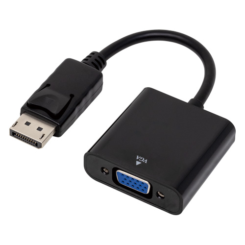DisplayPort - VGAパッシブ変換ケーブル