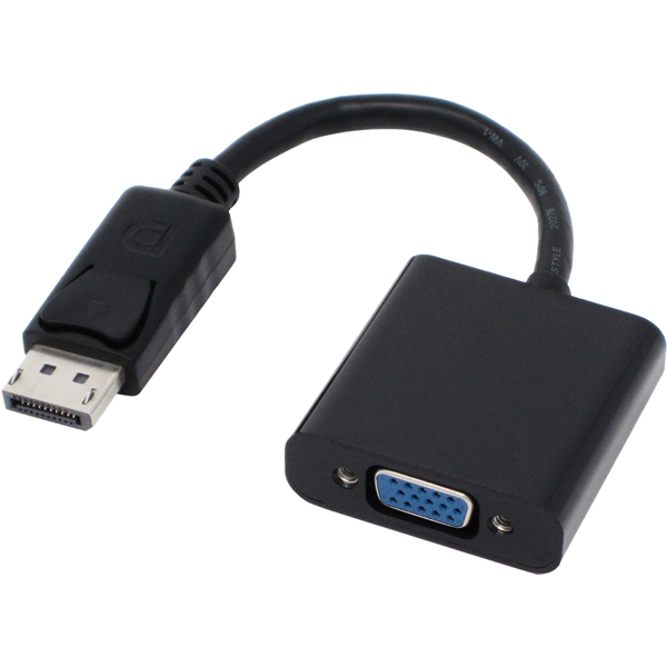 DisplayPort-VGA変換ケーブル