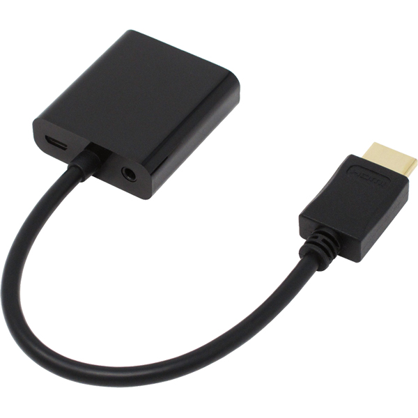 HDMI-VGA変換ケーブル
