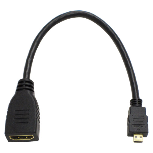 HDMI-HDMIマイクロ変換ケーブル