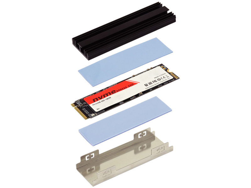 M.2 SSD用高性能ヒートシンク・工具セット