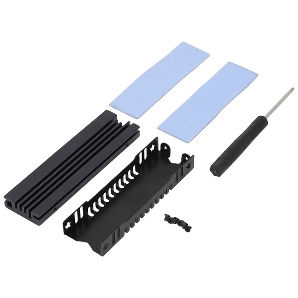 M.2 SSD用 ネジ固定式高性能ヒートシンク・工具セット