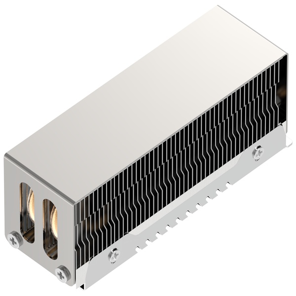 ヒートパイプ2本搭載 M.2 SSD用ハイエンドヒートシンクセット