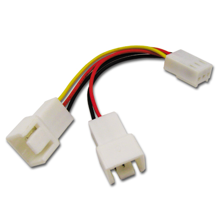 ファン用二股電源ケーブル 5cm