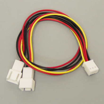 ファン用二股電源ケーブル 29cm