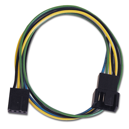 PWMファン用電源延長ケーブル 30cm