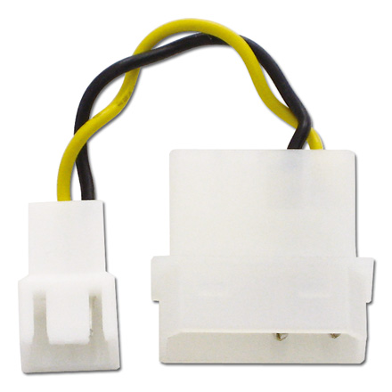 ファン用電源変換ケーブル 5cm