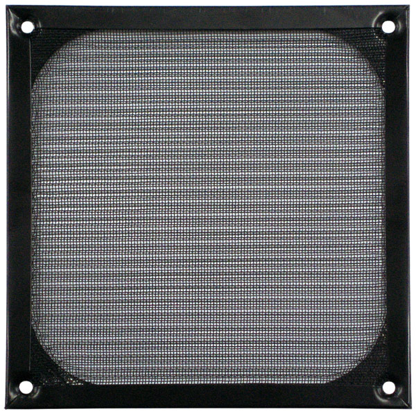 アルミファンフィルター 140mm用 ブラック