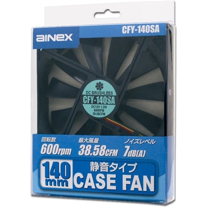 ケース用ファン140mm 静音タイプ