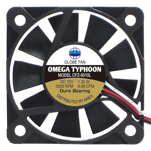 OMEGA TYPHOON 50mm 薄型究極静音タイプ