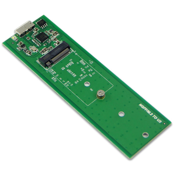 USB3.0接続 UASP対応 M.2 SATA SSDケース