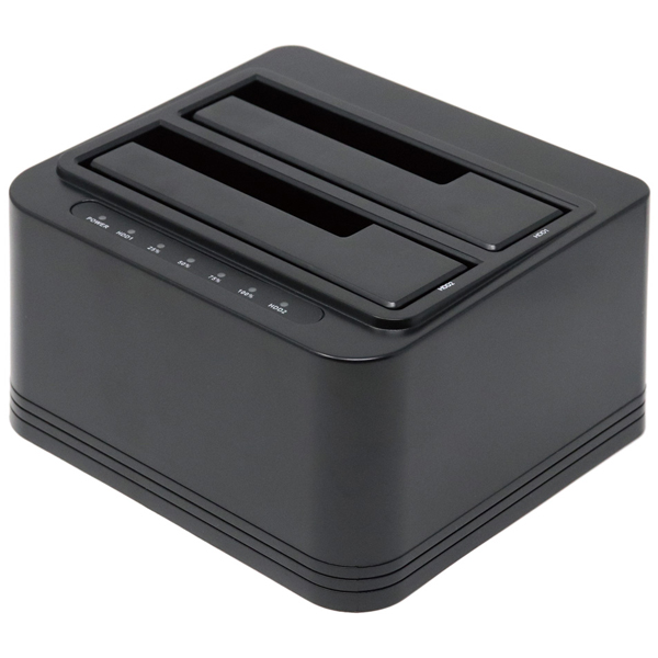 クローン対応 USB3.2Gen1 HDD/SSDスタンド