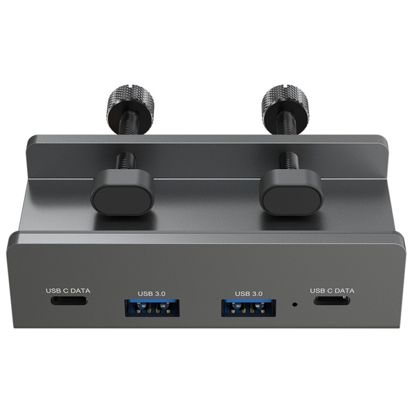 USB3.2Gen1 クランプハブ A×2/C×2ポート