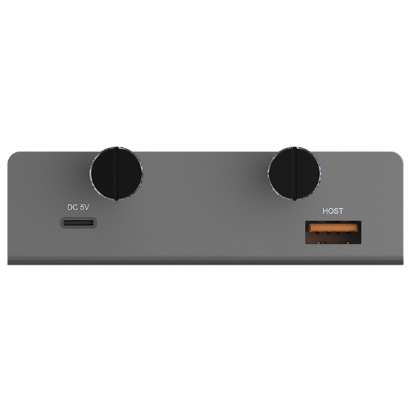 USB3.2Gen1 クランプハブ A×2/C×2ポート