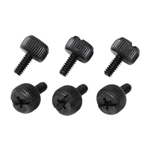 ハンドルネジ インチタイプ ブラック