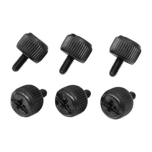 ハンドルネジ ミリタイプ ブラック