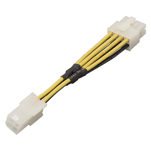 EPS12V用電源変換ケーブル 8cm