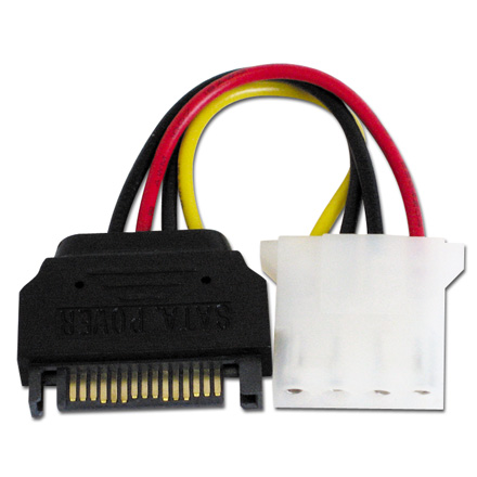 電源変換ケーブル 6.5cm