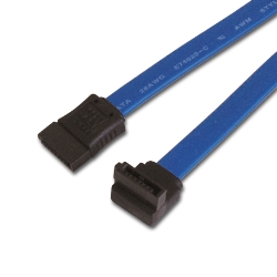 シリアルATAケーブル 片上L型コネクタ 30cm