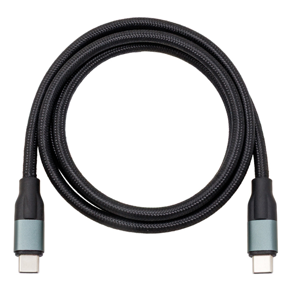 USB3.2Gen2 Type-Cケーブル PD100W メッシュ 1m