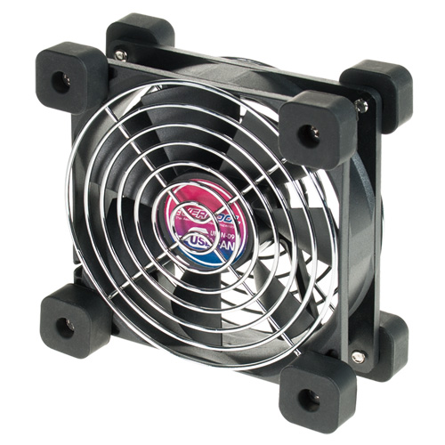 USBファン ゴム足&強弱スイッチ付 9cm