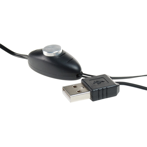 USBファン ゴム足&強弱スイッチ付 14cm