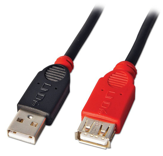 LINDY 5m USB2.0 Type-A オス/メス 延長ケーブル