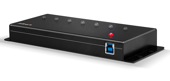 LINDY USB3.0 産業用7ポートハブ