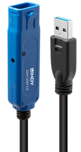 LINDY 10m USB3.0 アクティブ延長ケーブル