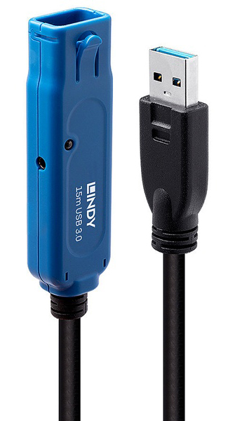 LINDY 15m USB3.0 アクティブ延長ケーブル