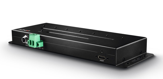 LINDY USB3.1 Gen2 スチール筐体 7ポートハブ(Type-Cx3+Type-Ax4）