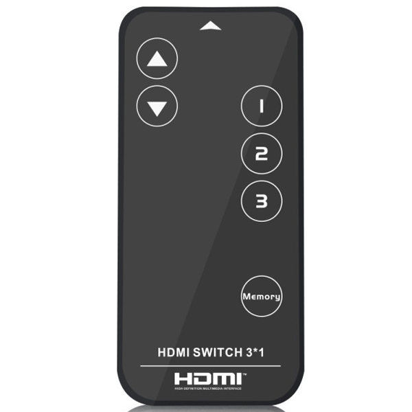 4K HDR入出力対応HDMI3入力1出力切替器