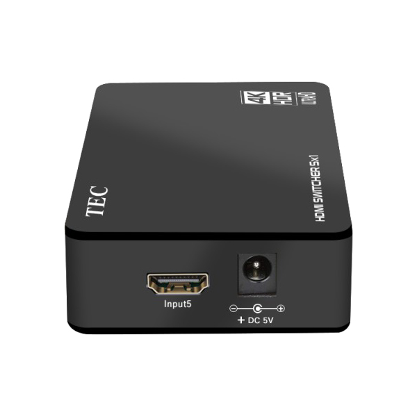 4K HDR入出力対応HDMI5入力1出力切替器