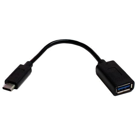 USB3.1 C to Aメス型アダプターケーブル 15cm