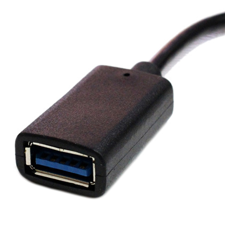 USB3.1 C to Aメス型アダプターケーブル 15cm