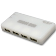 SUGOI HUB4Xシリーズ ホワイト アダプタ付 電力供給安定型