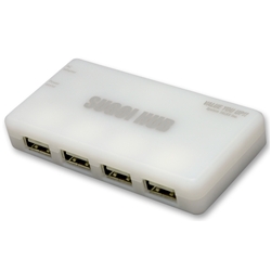 SUGOI HUB4Xシリーズ ホワイト 電力供給安定型