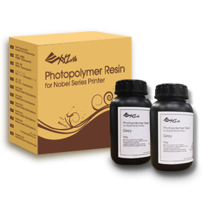 ノーベル1.0用レジン 1L（500ml×2） グレー