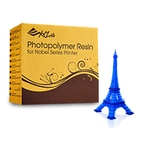 ノーベル1.0用レジン 1L（500ml×2） ブルー