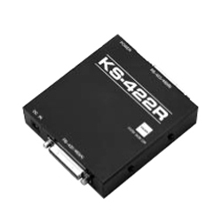 RS422中継器（ACアダプタ仕様）Dsub25P（メス）⇒Dsub25P（メス）