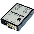 RS232C⇔RS485変換器（ACアダプタ仕様）【絶縁タイプ】 Dsub9P（メス/インチ）⇔RJ45×2