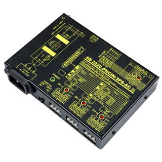 3ch入力⇒RS232C変換器（AC90-250V仕様）【入力方式：光絶縁、非絶縁、無電圧、接点電圧印加（無極性）、オープンコレクタ、TTL】 3ch I/O転送システム[Inputタイプ]