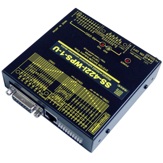 RS232C⇔RS422変換器(ACアダプタ)【絶縁】【両端複数コネクタ搭載で多様な作業環境に対応】Dsub9P(メス)端子台10P(スクリューレス)⇔Dsub15P(メス)端子台10P/RJ45